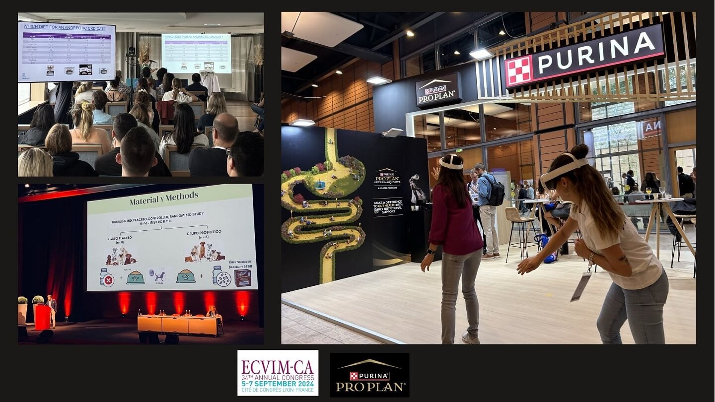 PURINA PRO PLAN Showcases Innovation and Expertise at ECVIM-CA Congress in Lyon