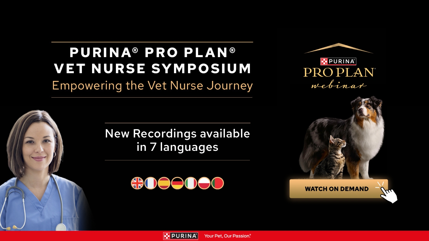 New Recordings available - Purina PRO PLAN Vet Nurse Symposium 2024