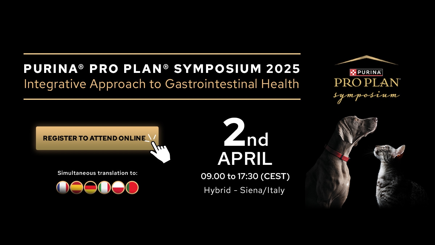 Registration banner for the 2025 Pro Plan Symposium (Hybrid)