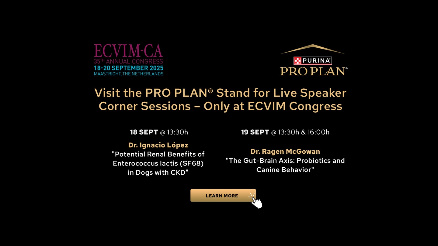 Live Insights at PRO PLAN Stand @ ECVIM Congress