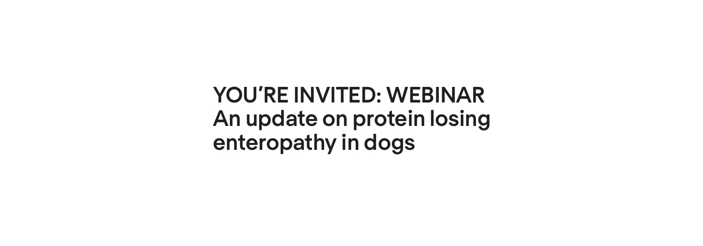 An update on protein losing enteropathy in dogs