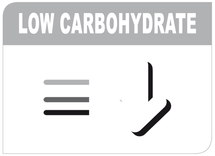 Low in carbohydrates highlight image