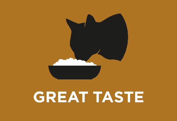 Great taste to satisfy cats 