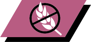 Selected protein sources for sensitive dogs, formulated without wheat* 