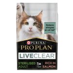PRO PLAN® Allergen Reducing Sterilised LIVECLEAR® Salmon Dry Cat Food
