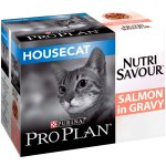 PRO PLAN® Housecat NUTRISAVOUR Salmon in Gravy Wet Cat Food

