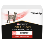 PRO PLAN® VETERINARY DIETS DM Diabetes Management with Beef Wet Cat Food Pouch
