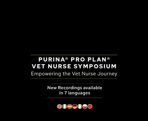 New Recordings available - Purina PRO PLAN Vet Nurse Symposium 2024