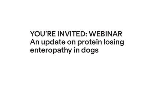 An update on protein losing enteropathy in dogs